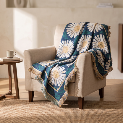 Sunsecca Woven Throw — Mosaic