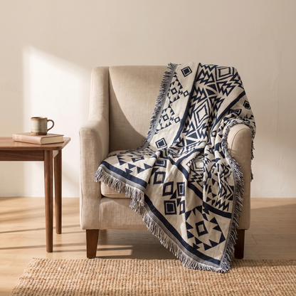 Sunsecca Woven Throw — Mosaic